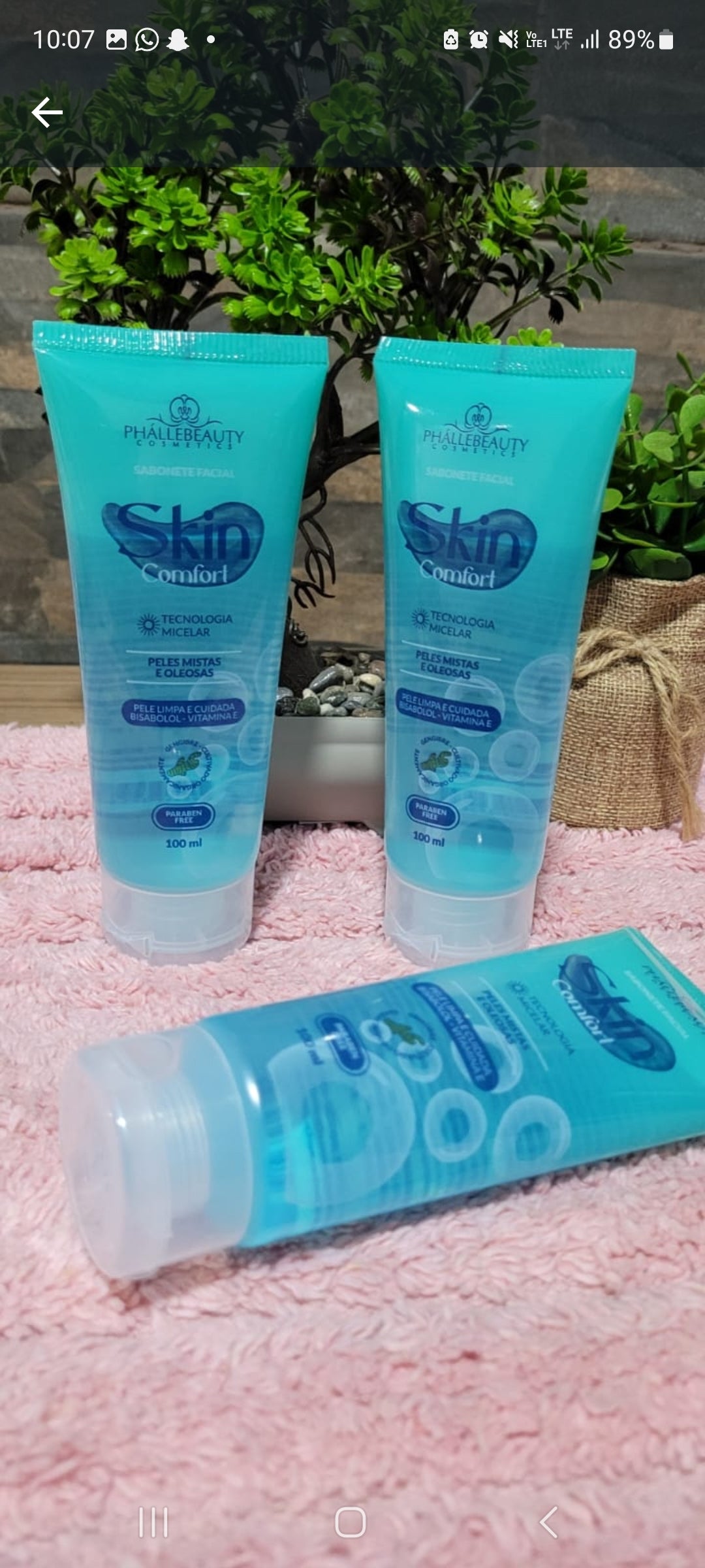 Jabón facial skin comfort
