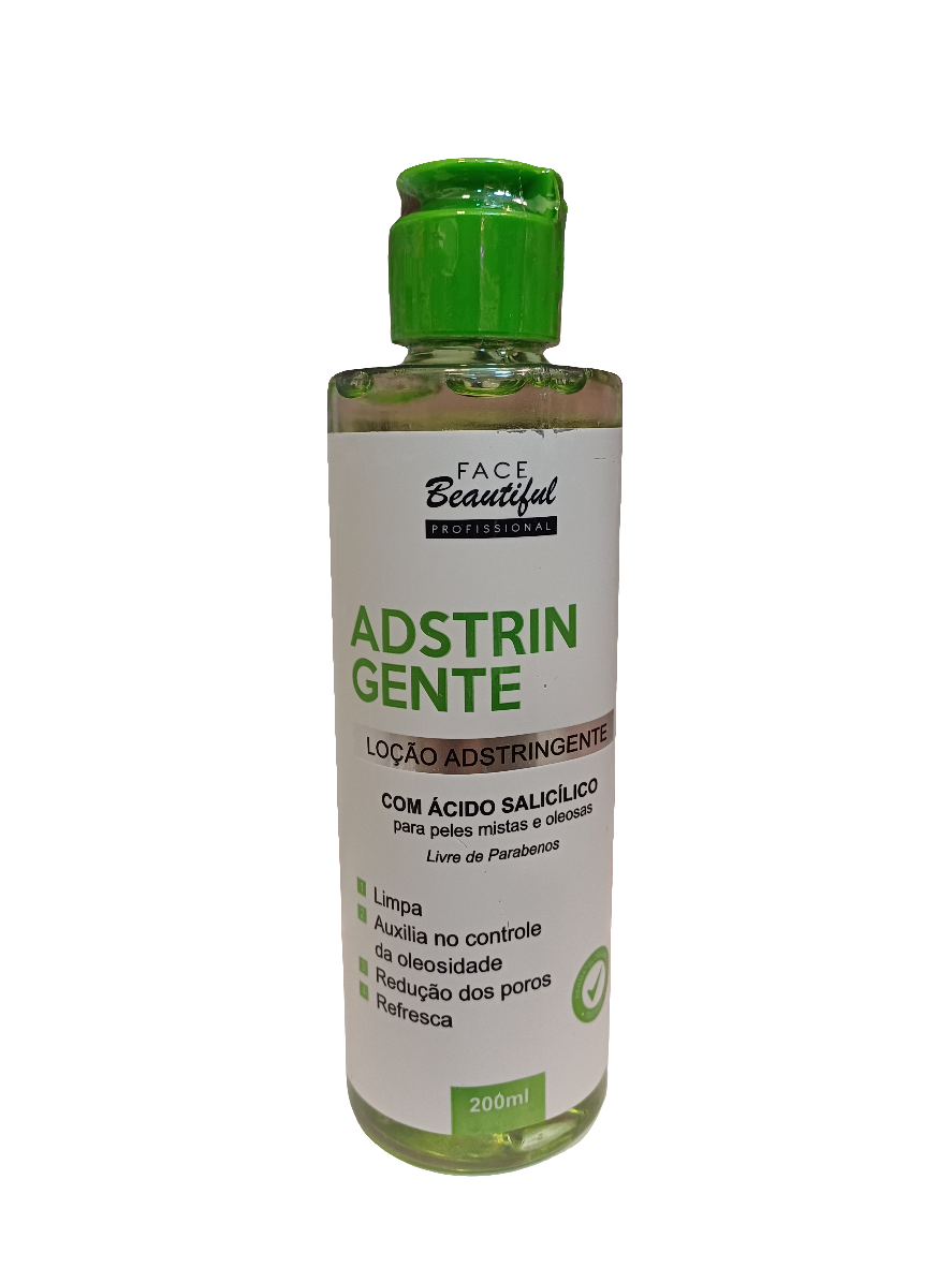 Loción facial astringente con ácido salicílico