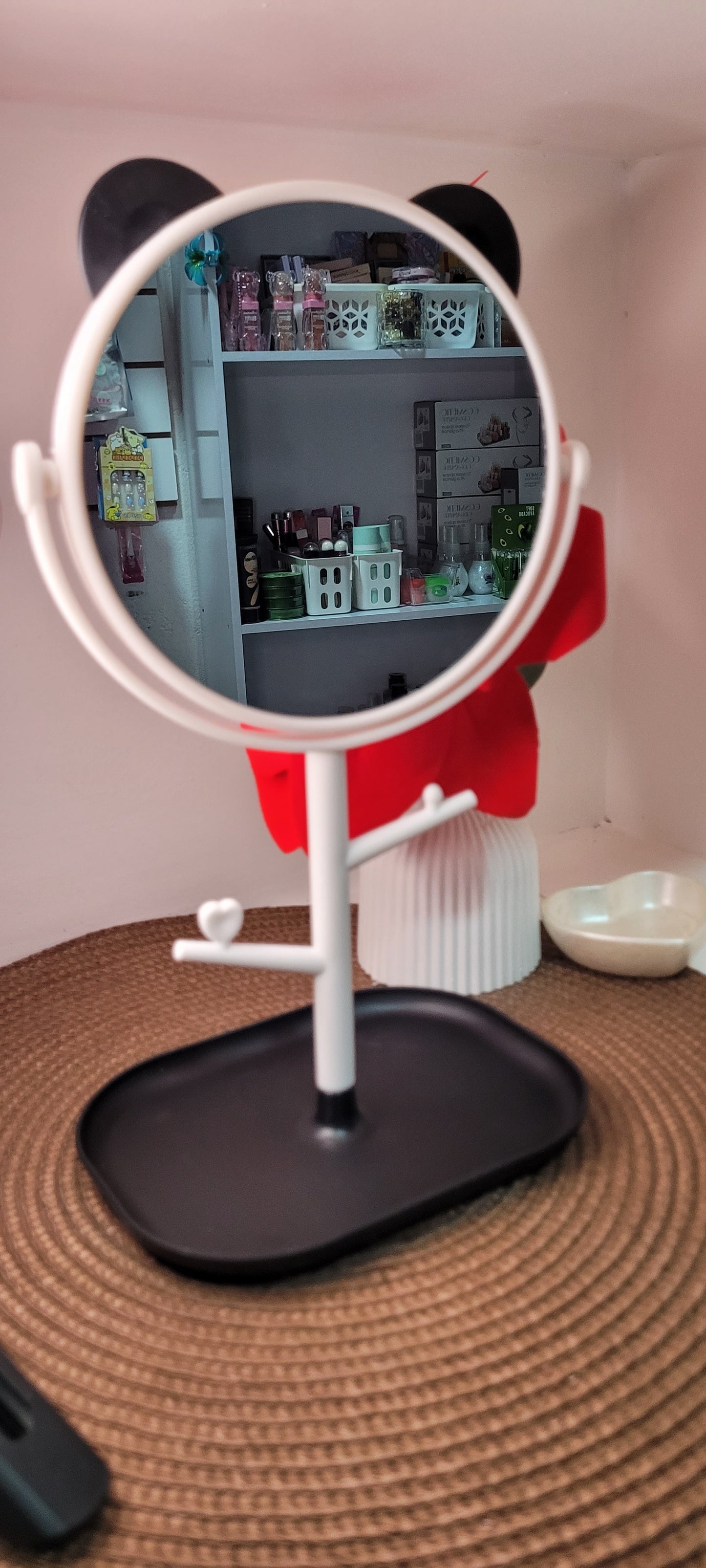 Espejo con soporte
