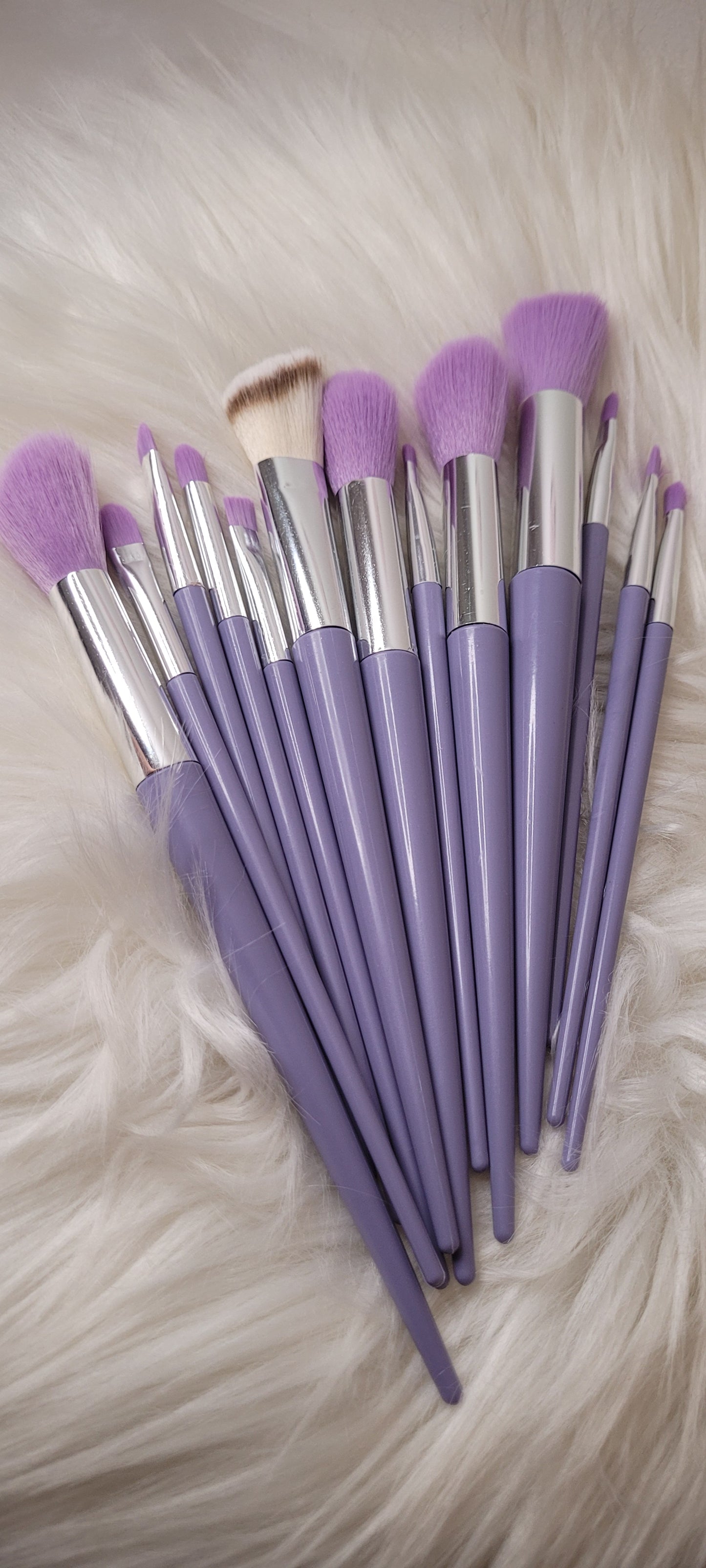 Set de 13 brochas violetas