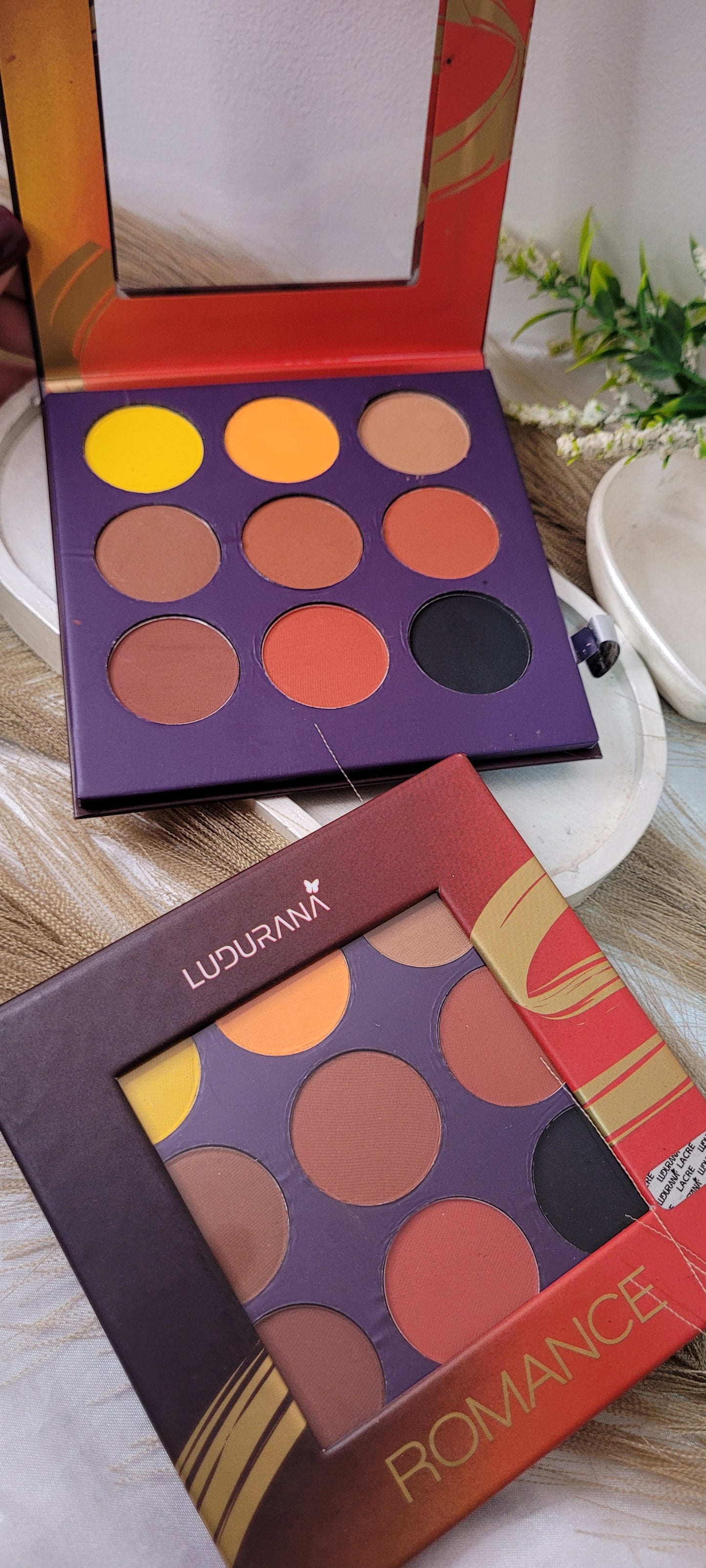Paleta de colores #Luduranaromance