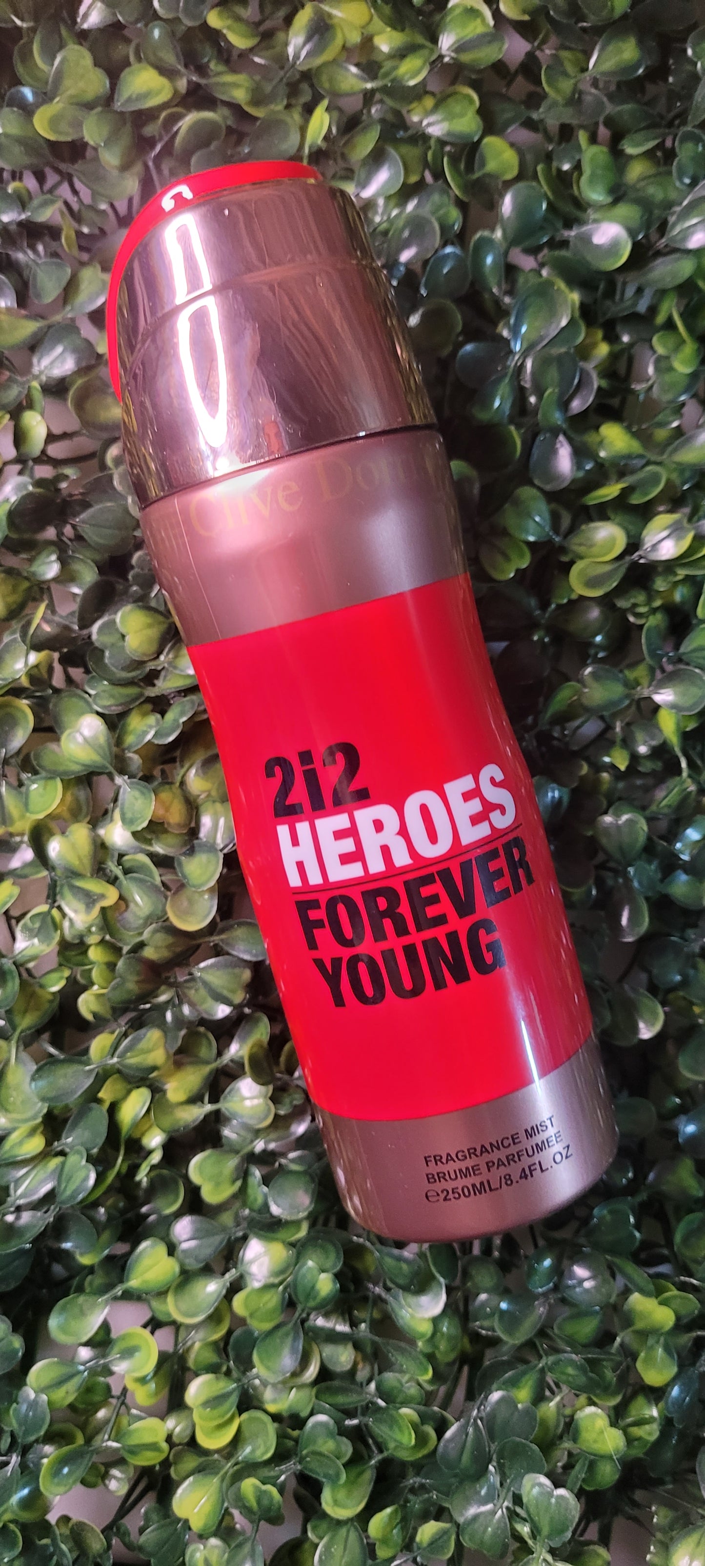 Mist corporal 212 Héroes forever young