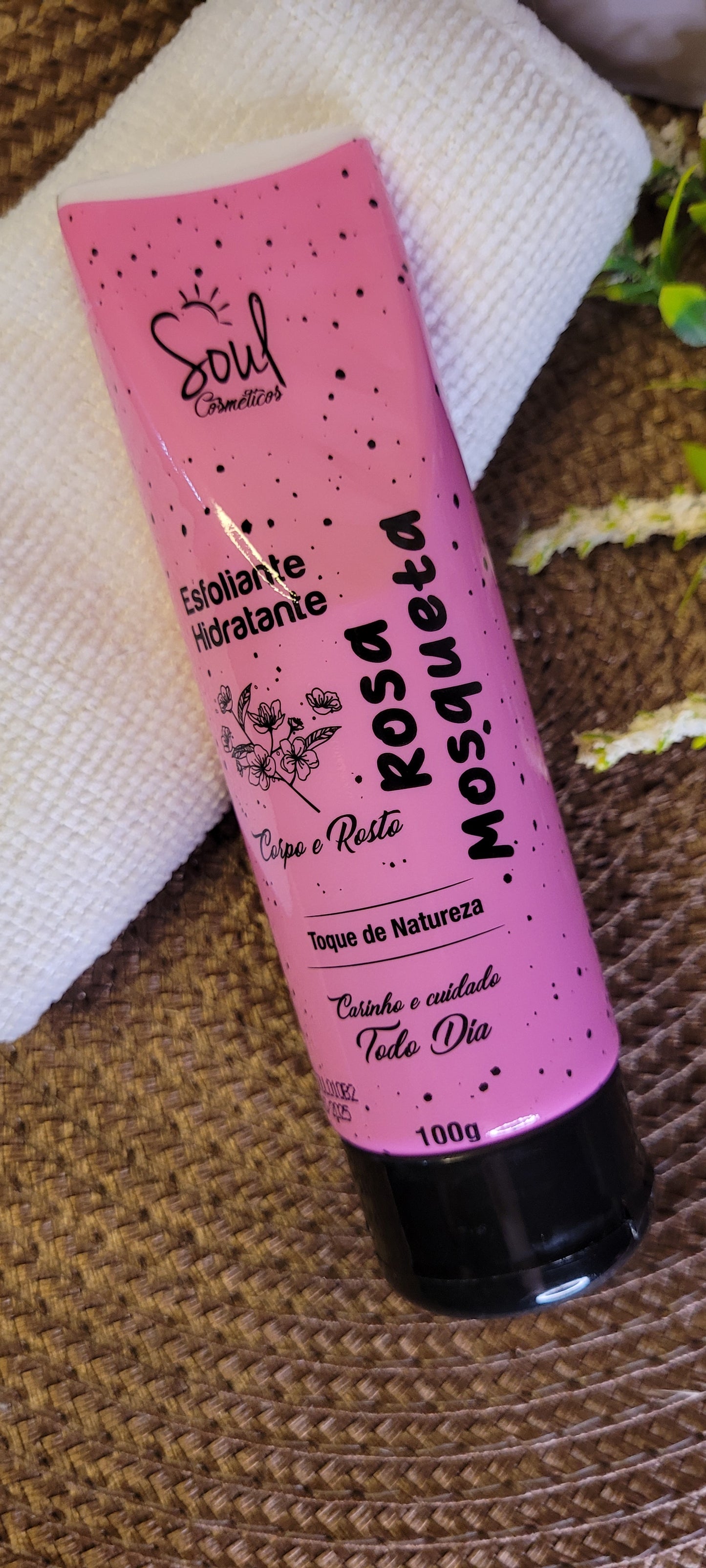 Exfoliante Rostro y cuerpo Rosa Mosqueta