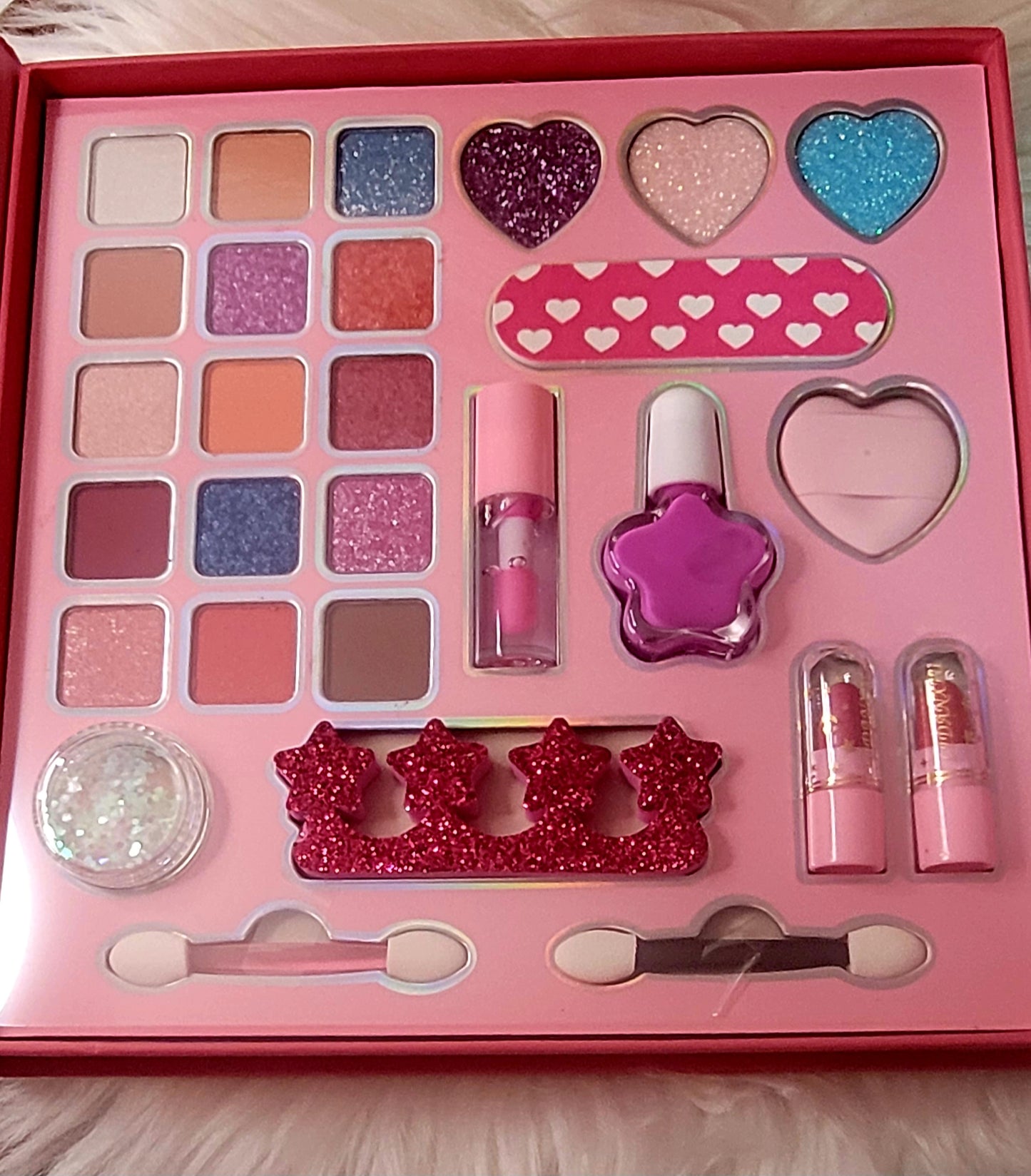 Paleta de Maquillaje 29 en 1 Stitch (rosa)