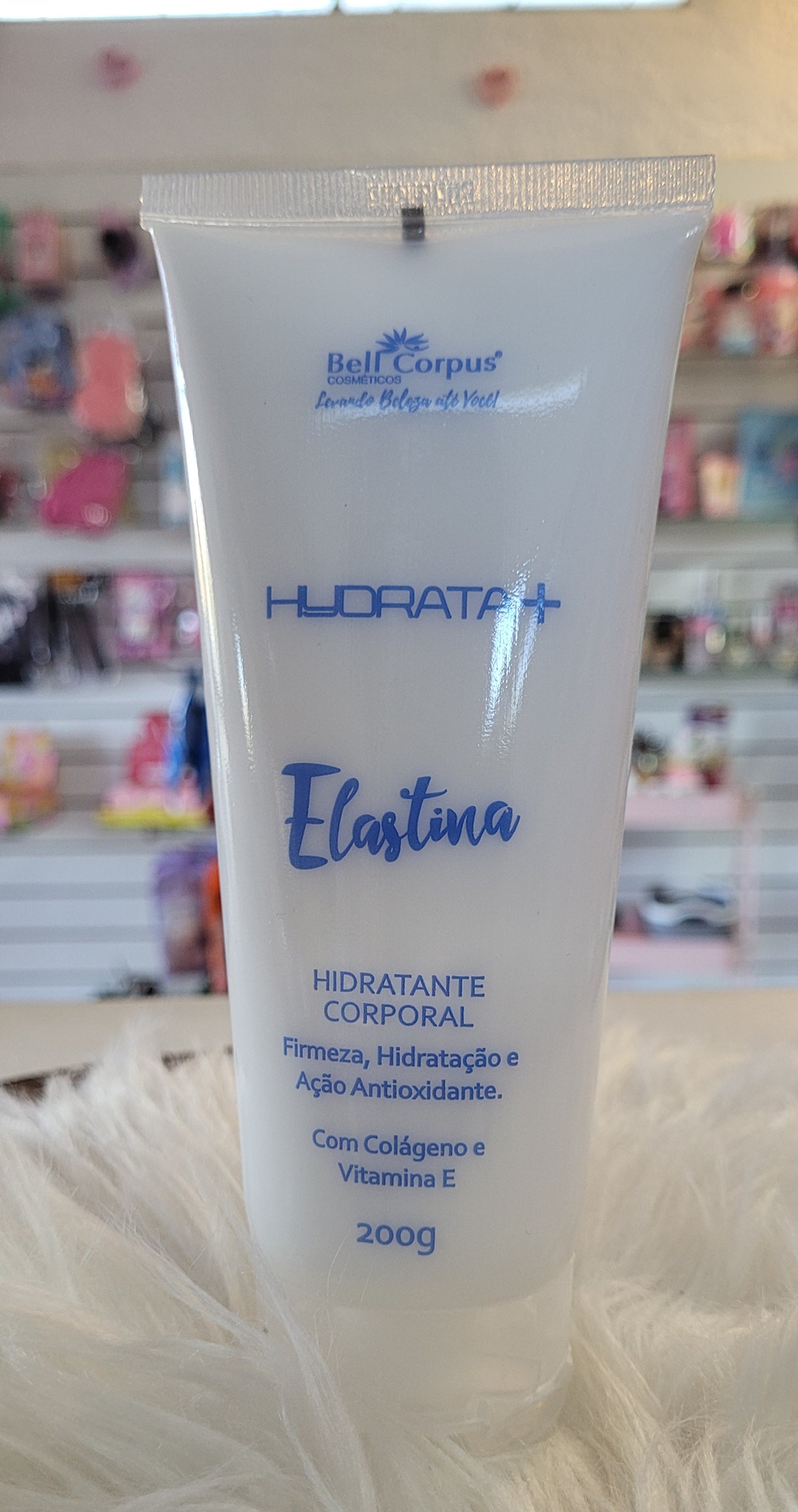 Crema hidratante corporal con Elastina