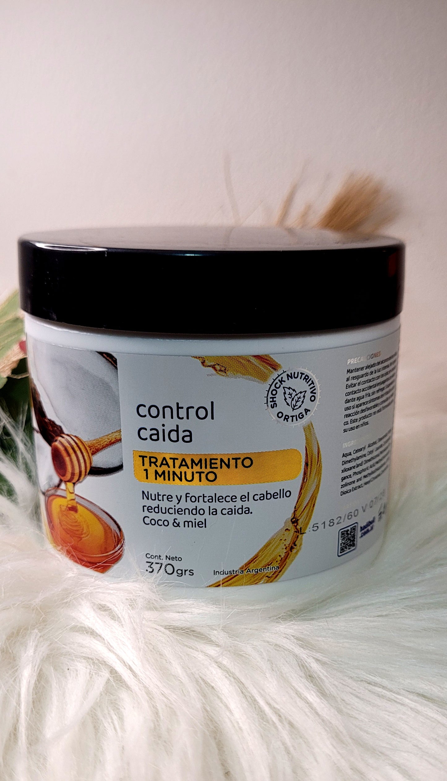 Mascara capilar Profesional coco & miel ,