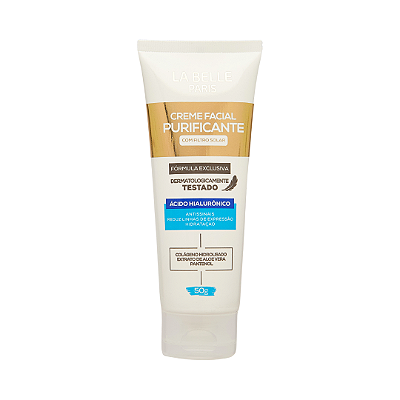 Crema facial #Labelleparis Purificante con Ácido Hialurónico