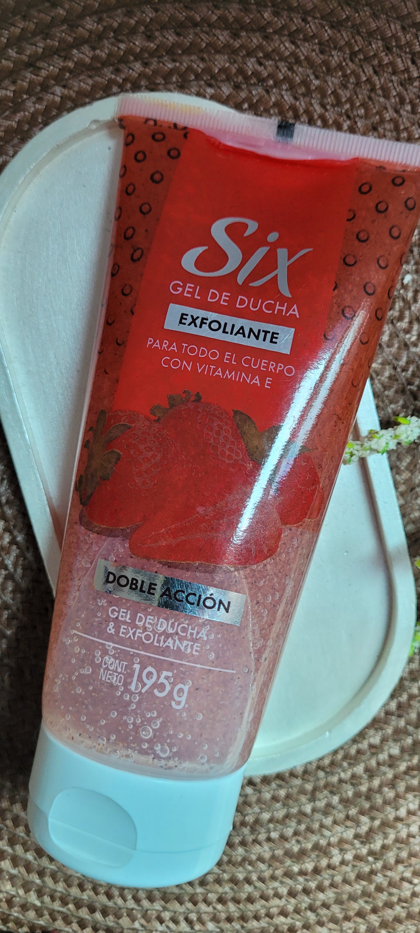 Gel y exfoliante de ducha, Frutilla 🍓