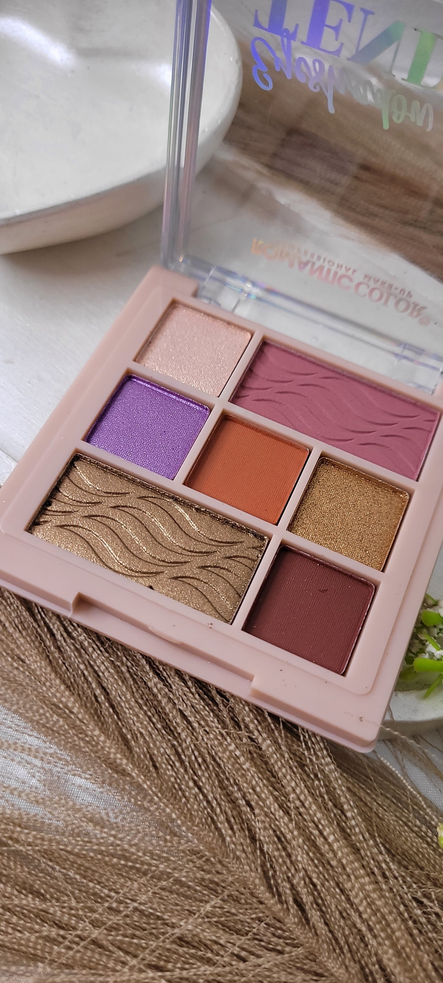 Paleta de sombras #tender #01