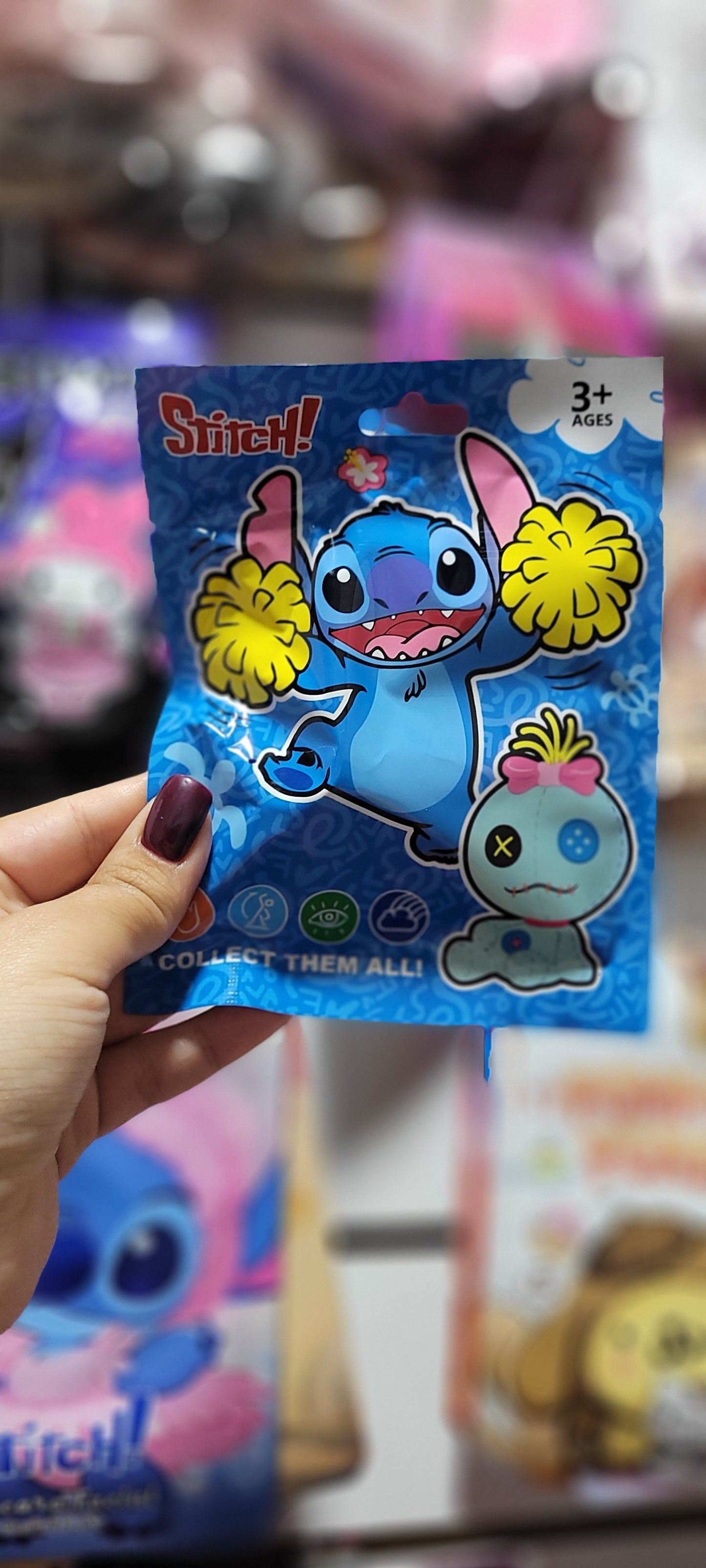 Llaveritos con 3 cartas sorpresas #stich