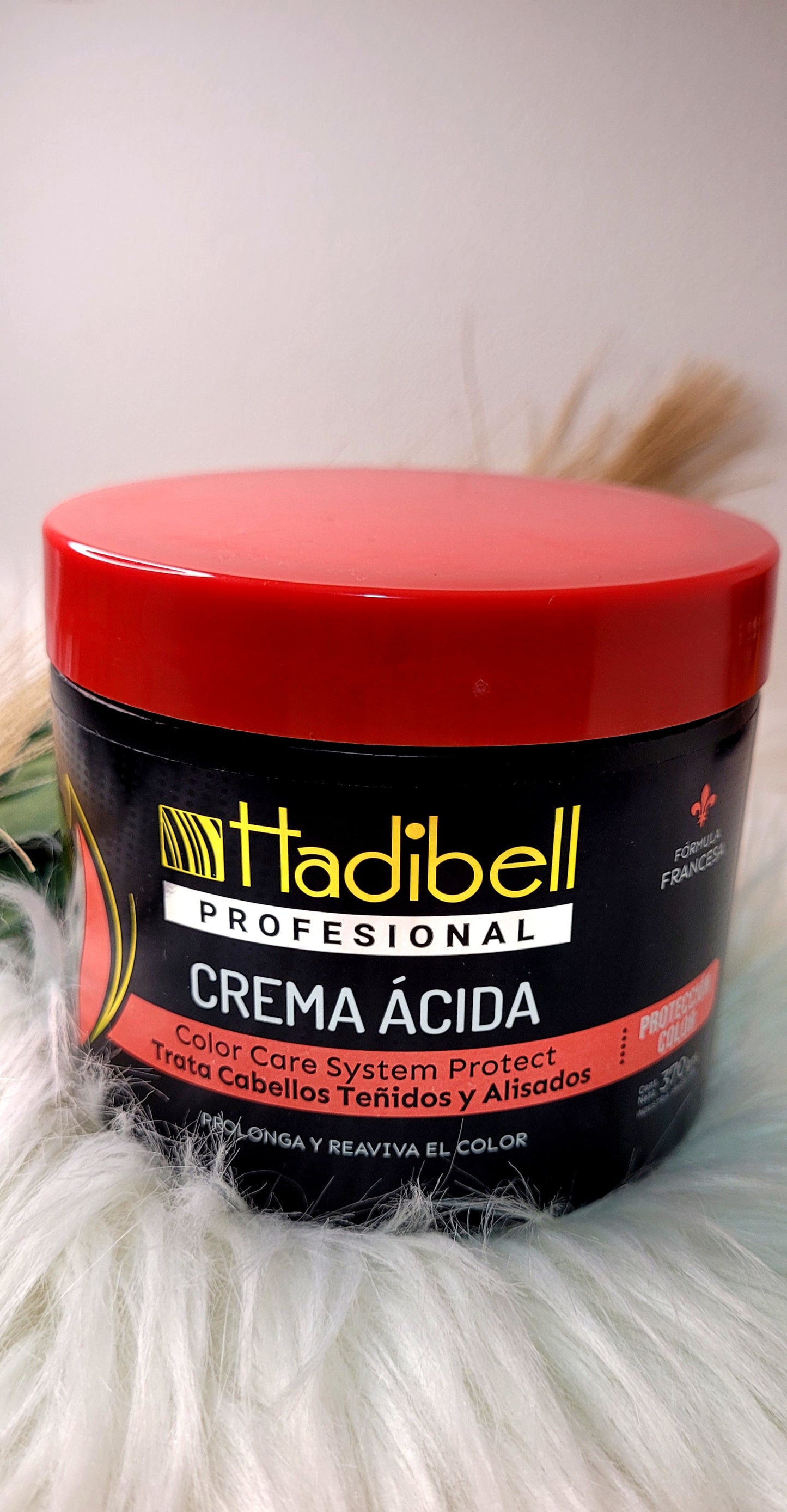 Máscara capilar Profesional crema ácida, para cabellos teñidos y alisados