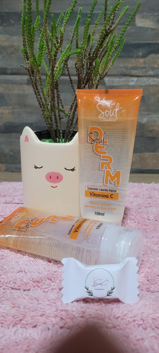 Jabón facial vitamina C