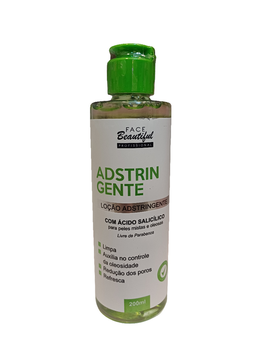 Loción facial astringente con ácido salicílico
