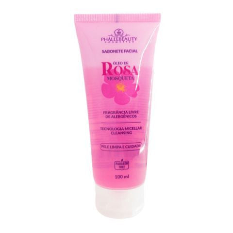 Jabón facial con óleo de Rosa Mosqueta
