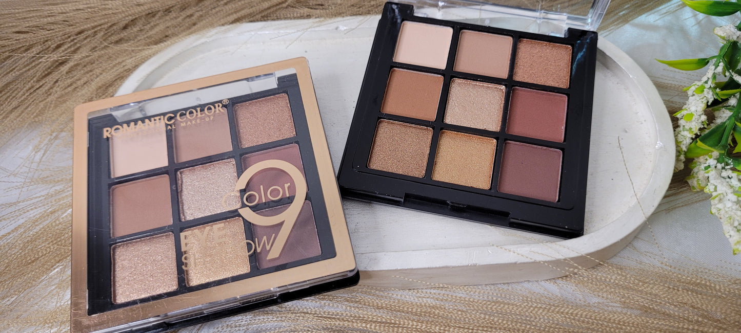 Paleta de sombras #Romanticcolor #01
