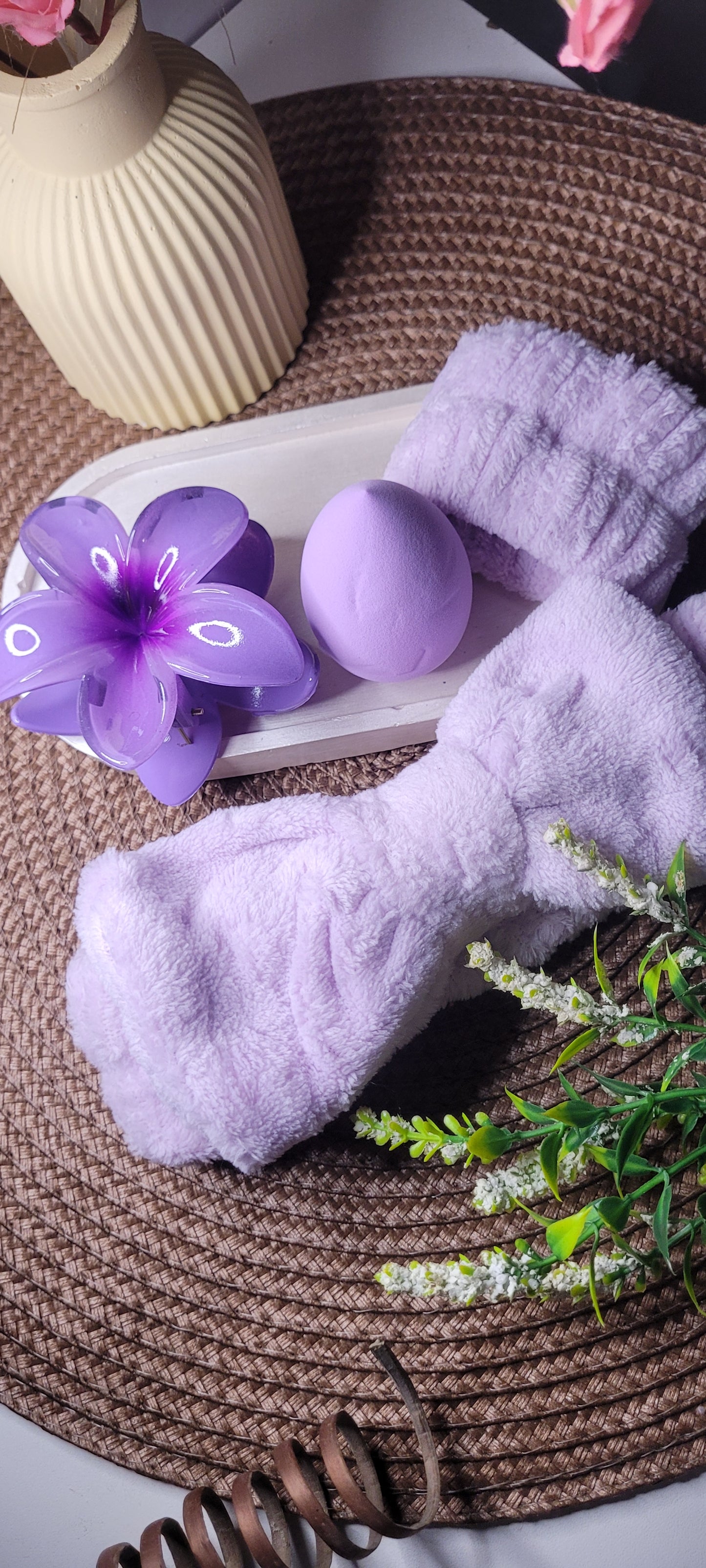 Set de accesorios para skincare (consultar colores )