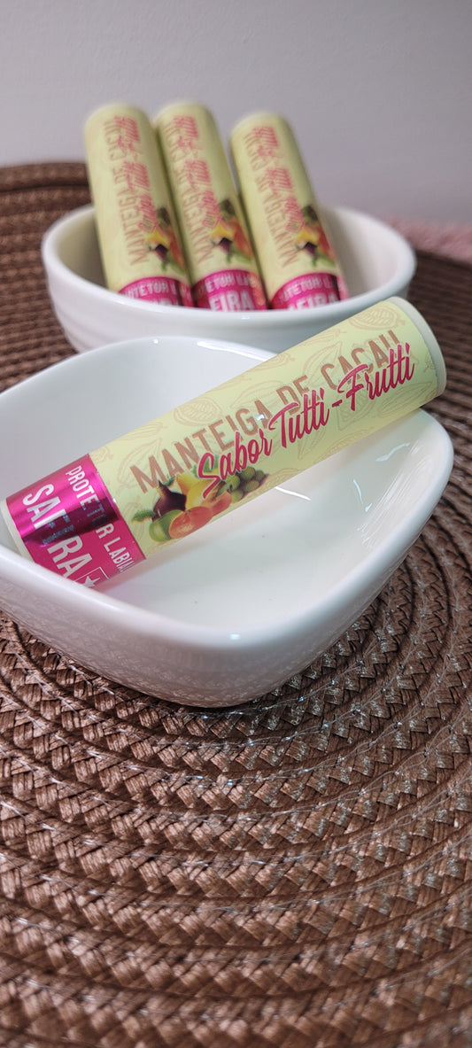 Manteca de cacao sabor Totti frutti