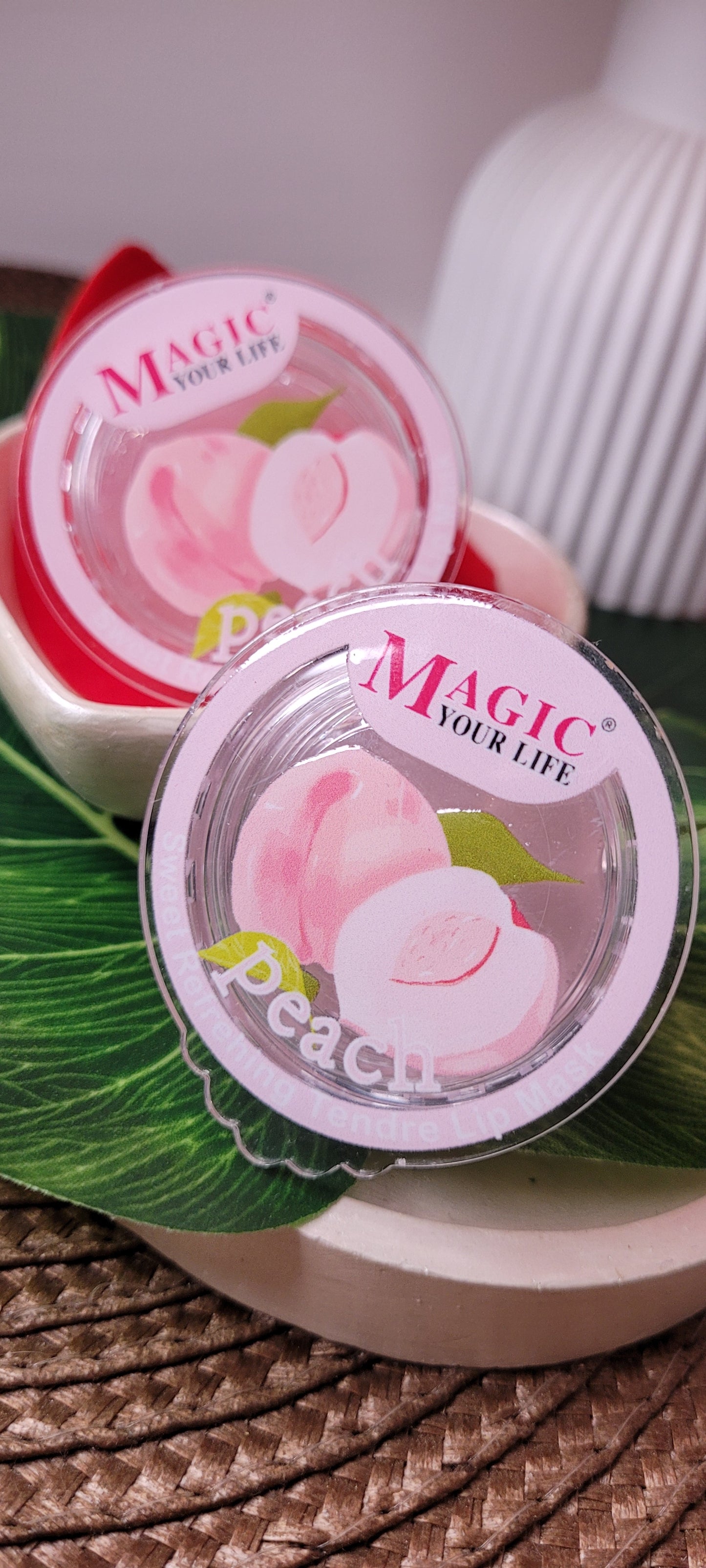 Bálsamos con formita a gelatina , Durazno 🍑