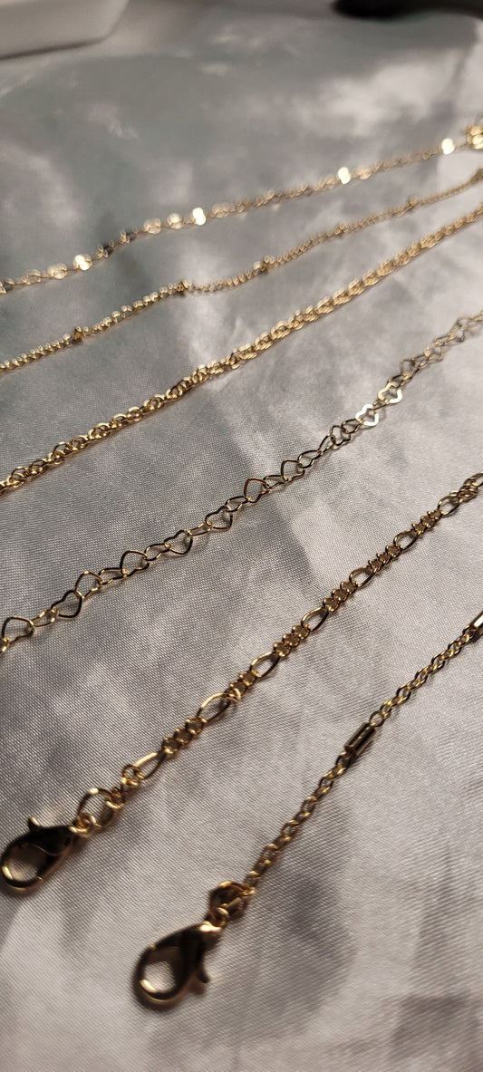 Pulseras doradas