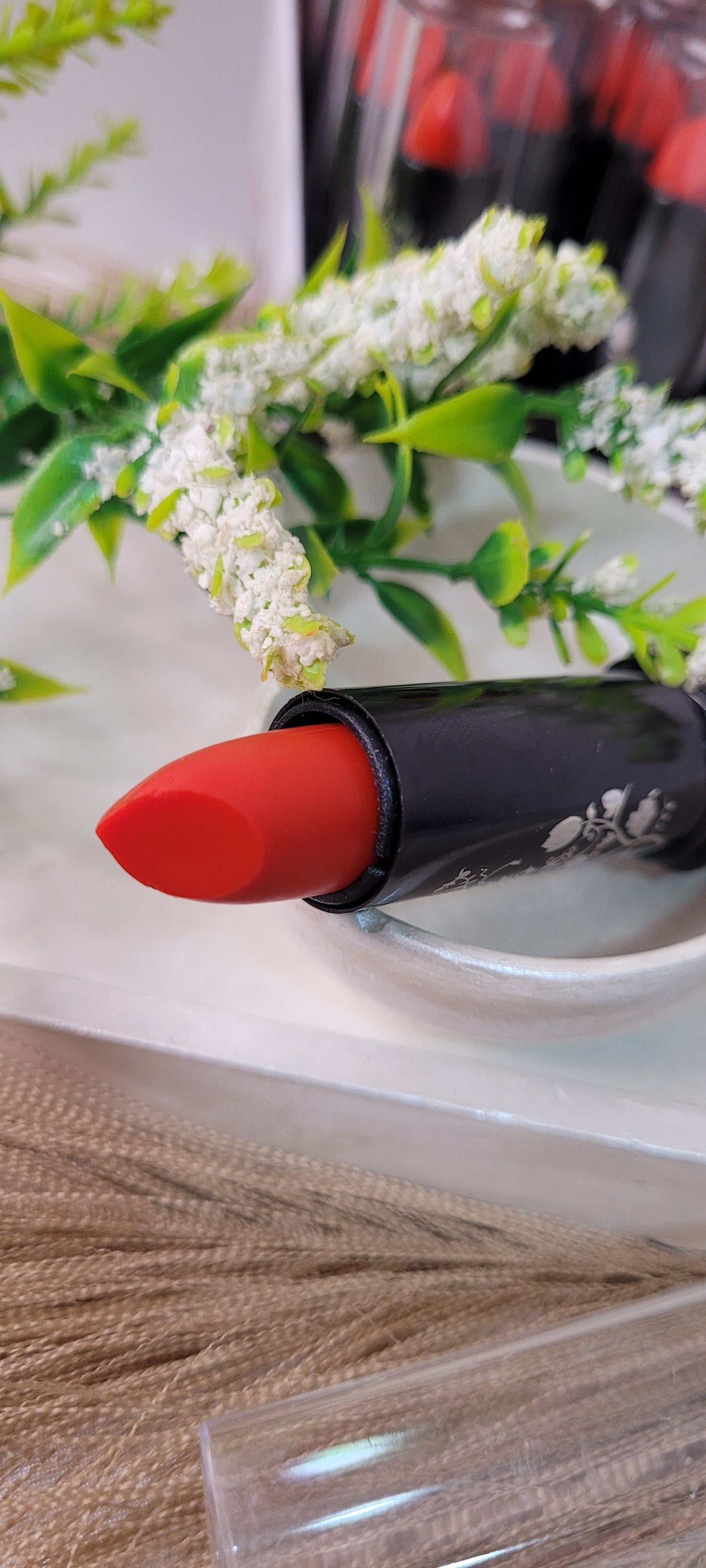 Labial tono #Rojo