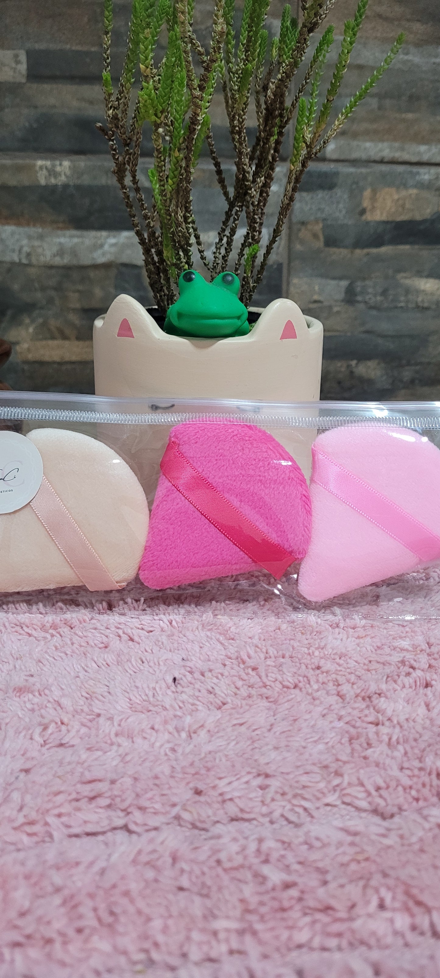 Kit de 3 esponjitas de maquillaje