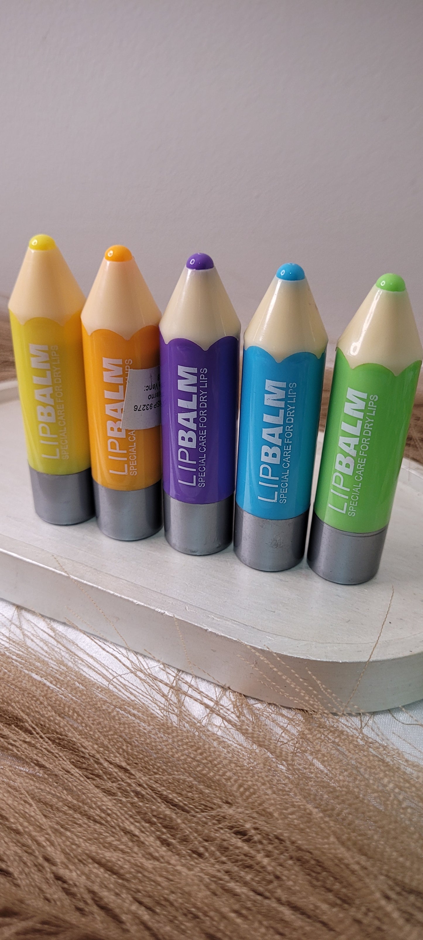 Bálsamos labiales de lapices