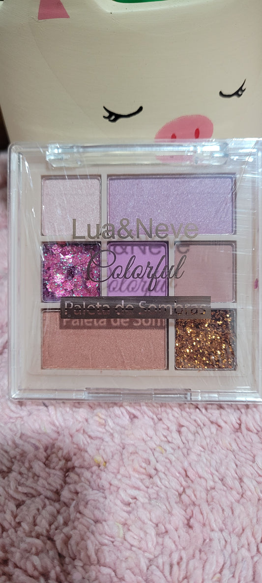 Paleta de sombras lua&neve