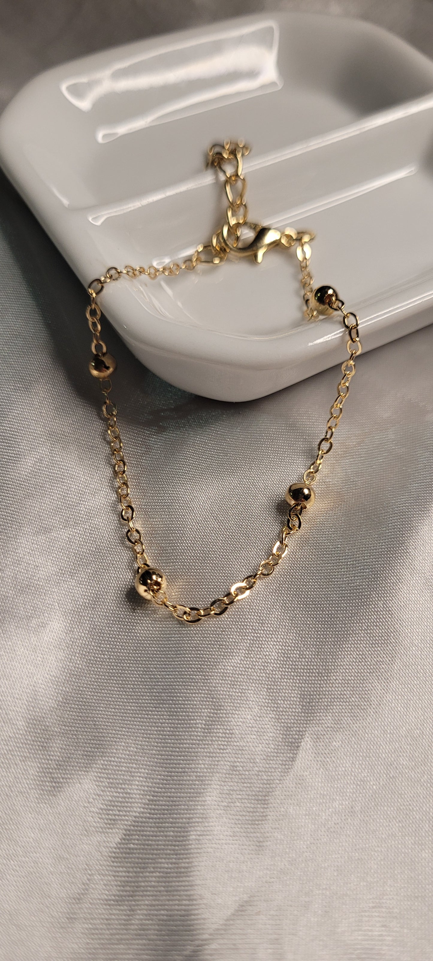 Pulseras doradas