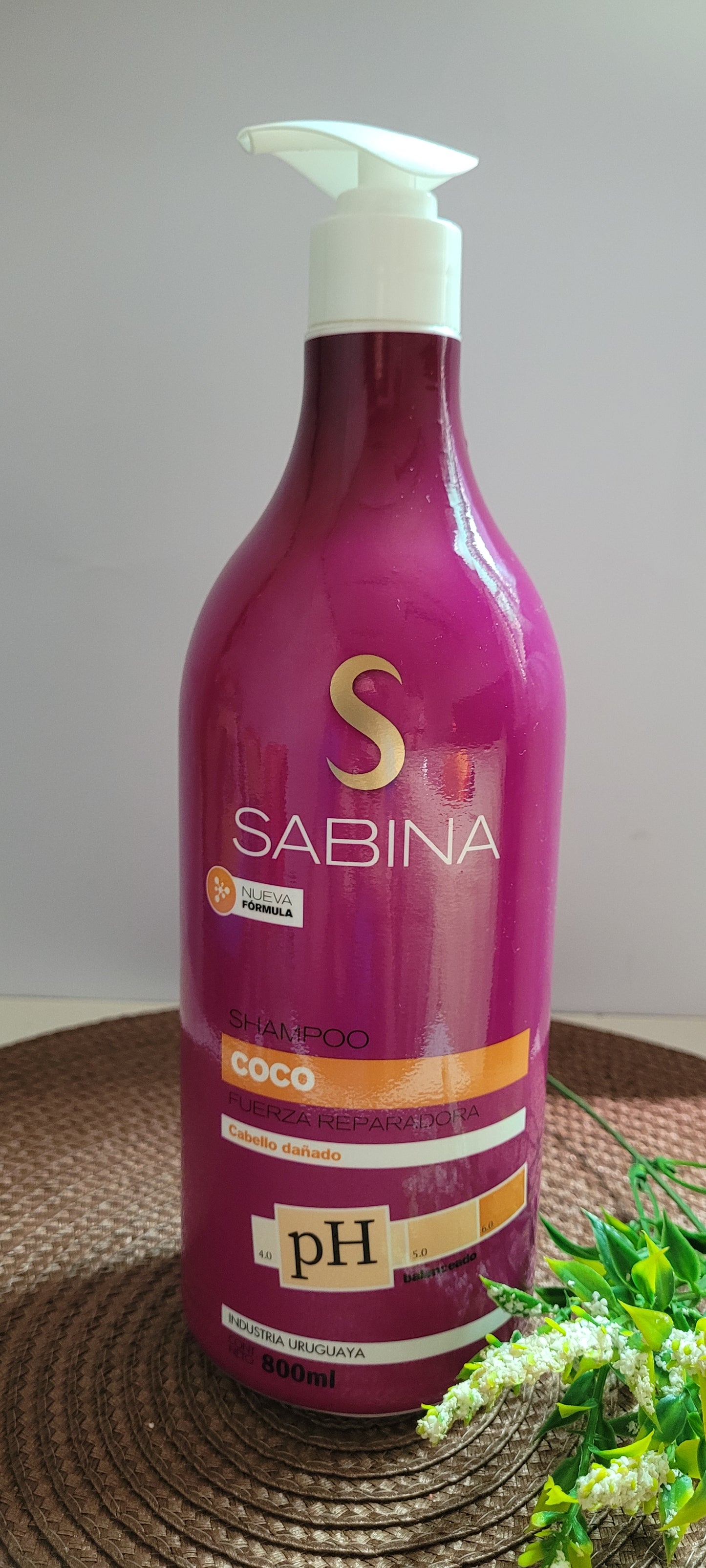 Shampoo de coco ,800ml