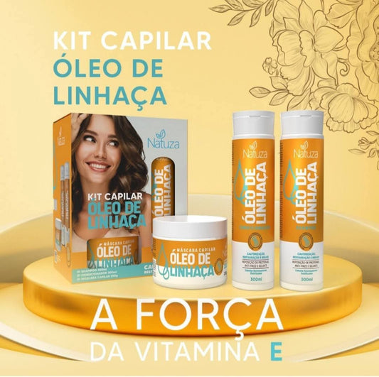 Kit Capilar oleo de linhaca