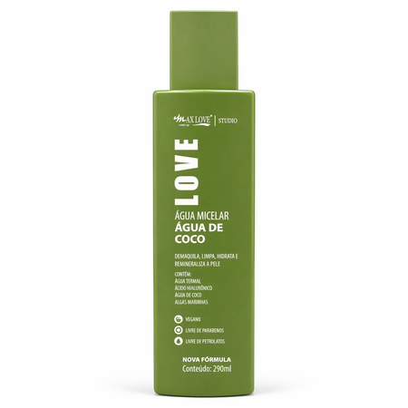 Agua micelar Maxlove ,agua de coco
