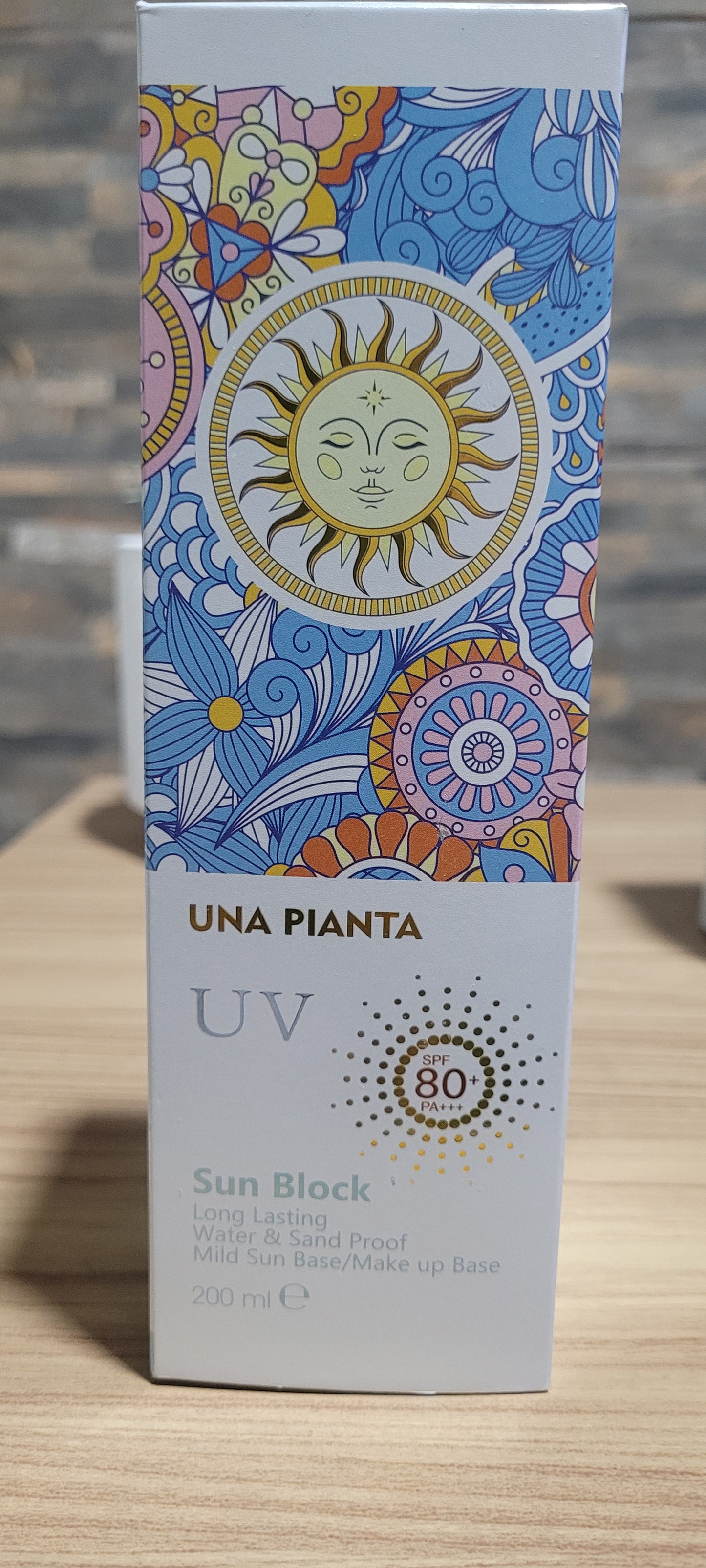 Protector solar FPS 80 con acido hialurónico UV Azul 💙