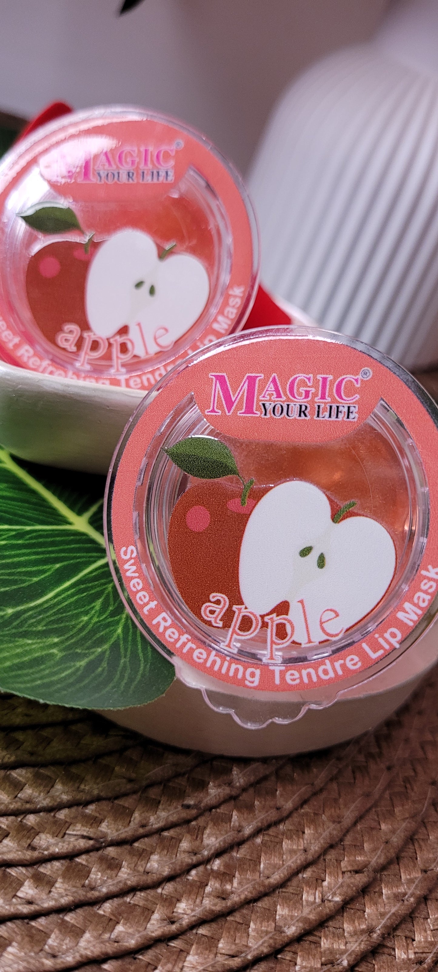 Bálsamos con formita a gelatina ,manzana 🍎