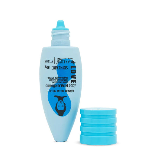 Máscara facial peel off con ácido hialurónico