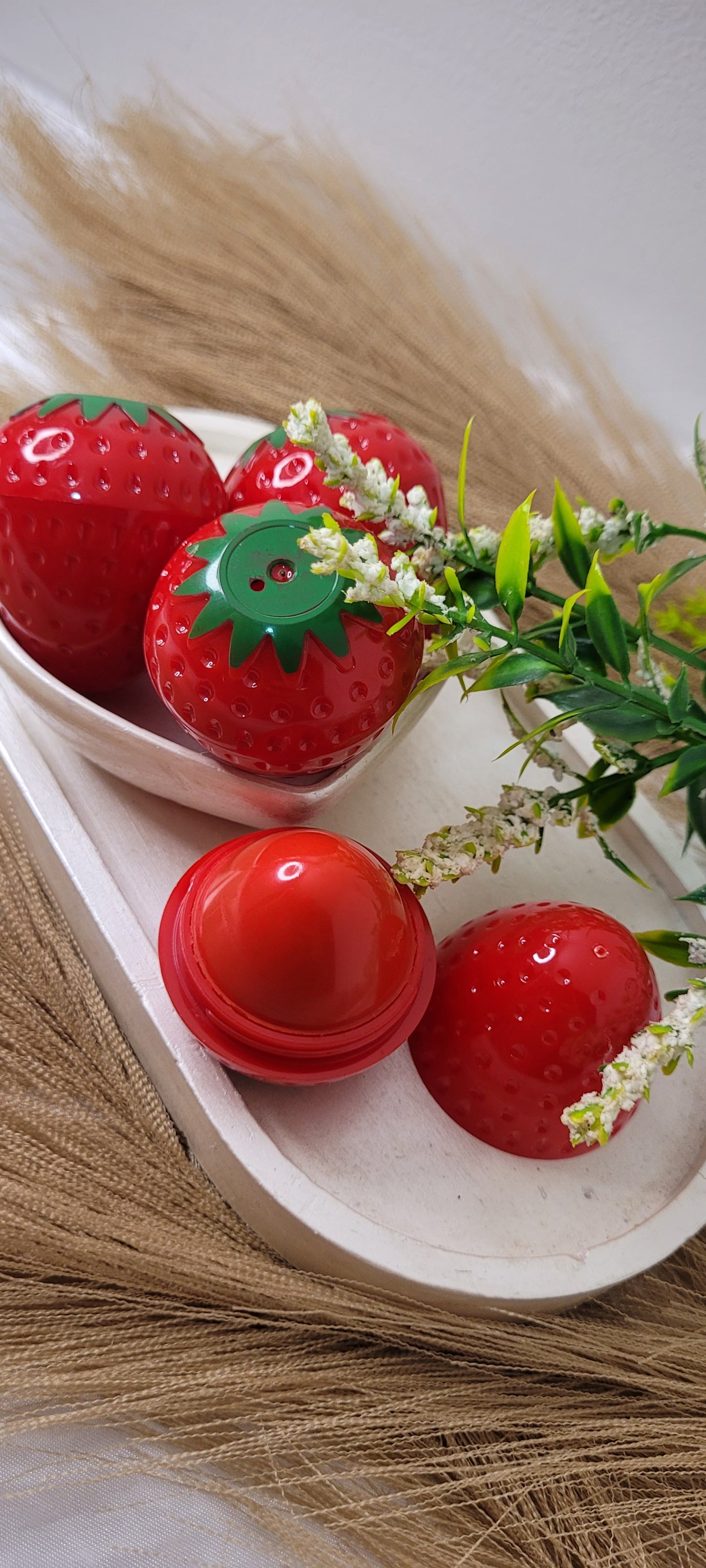 Bálsamo hidrante de frutilla