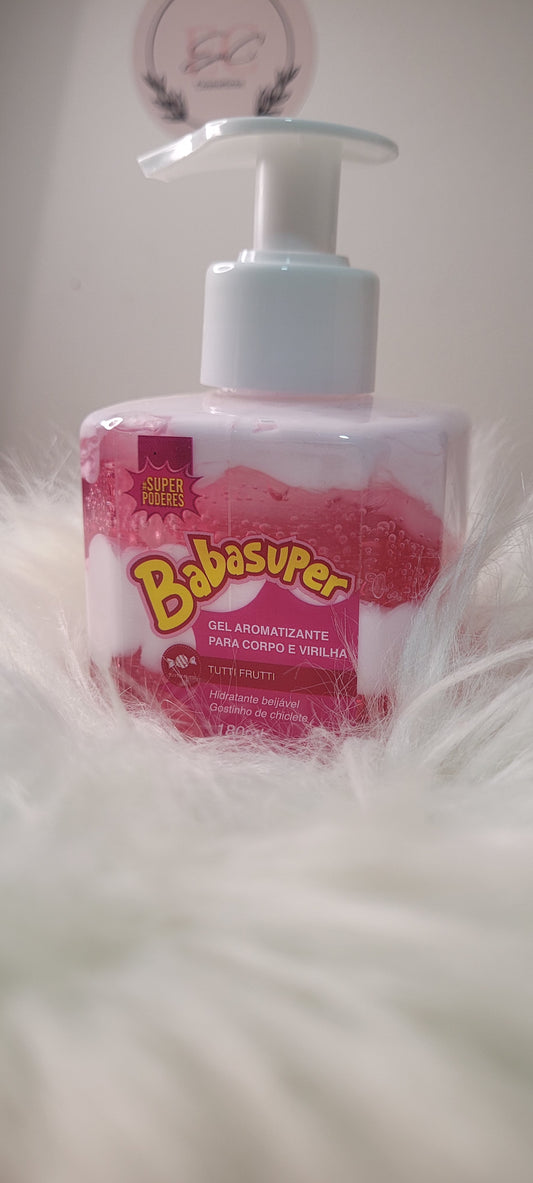 Gel hidratante corporal y para zona íntima . Aroma tutti frutti