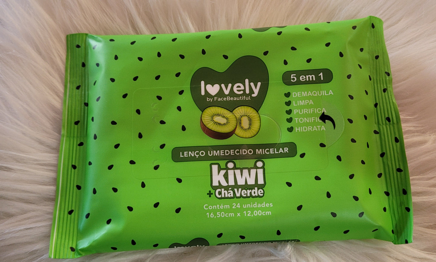 Toallitas micelares kiwi y te verde