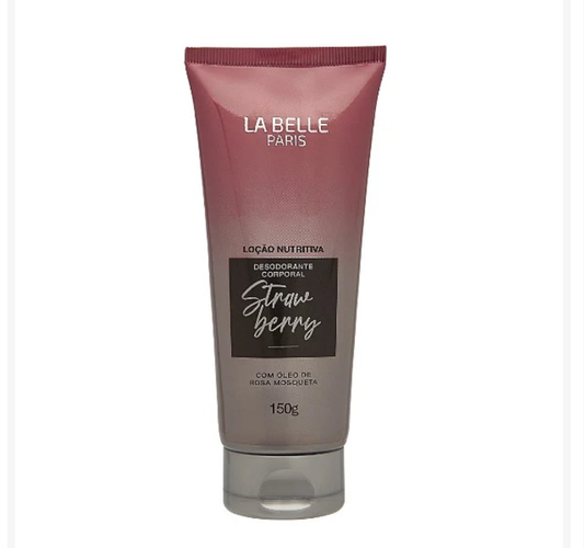 Crema corporal Labelle París  con extracto de rosa Mosqueta