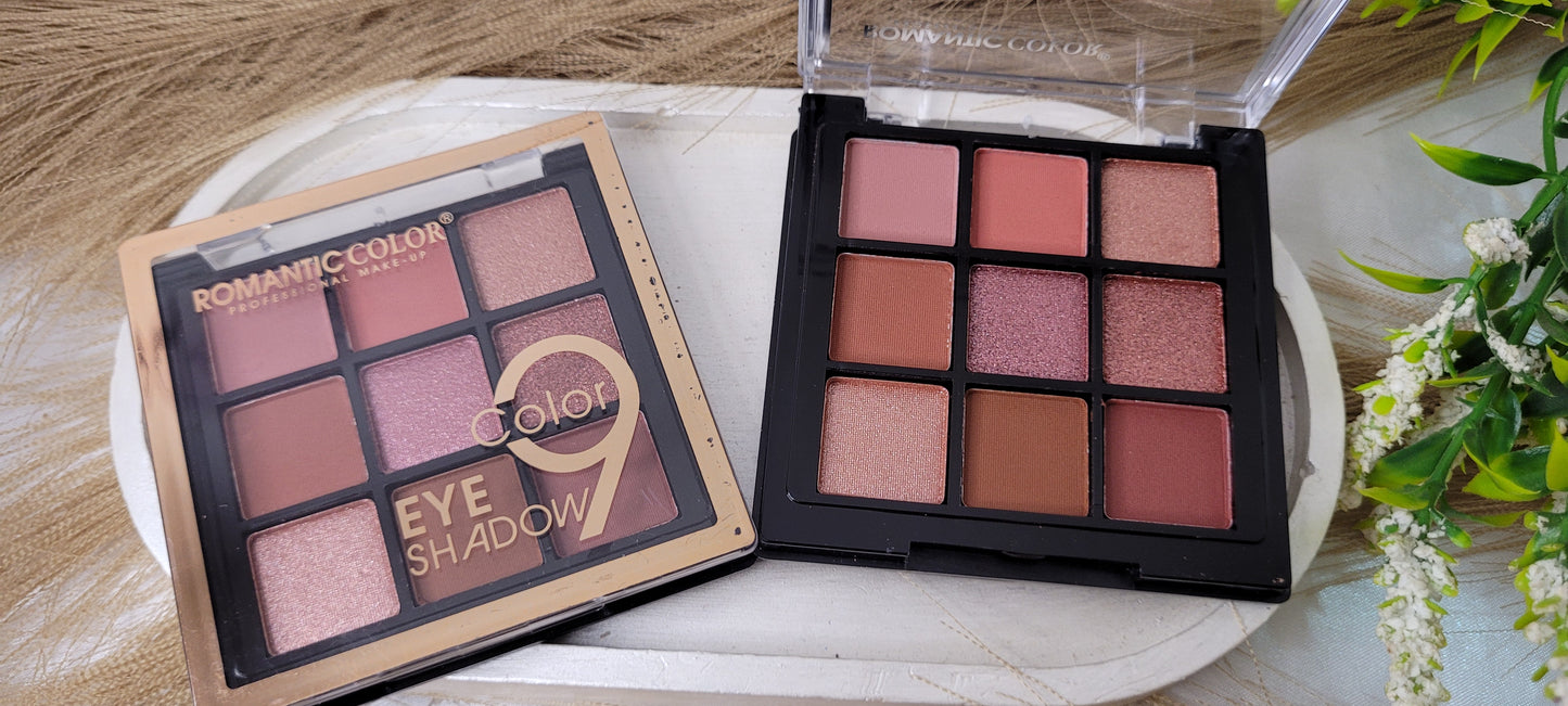 Paleta de sombras #Romanticcolor #02