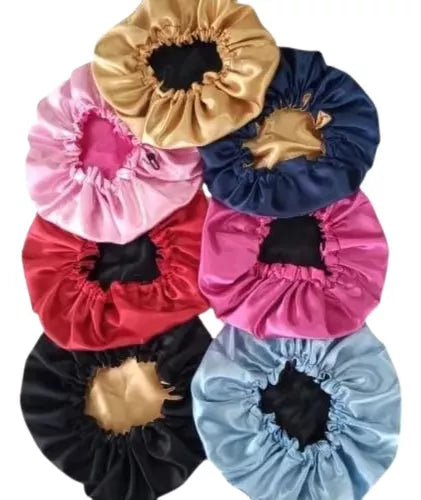 Gorras de satén Doble costura y tela (color sin elección)