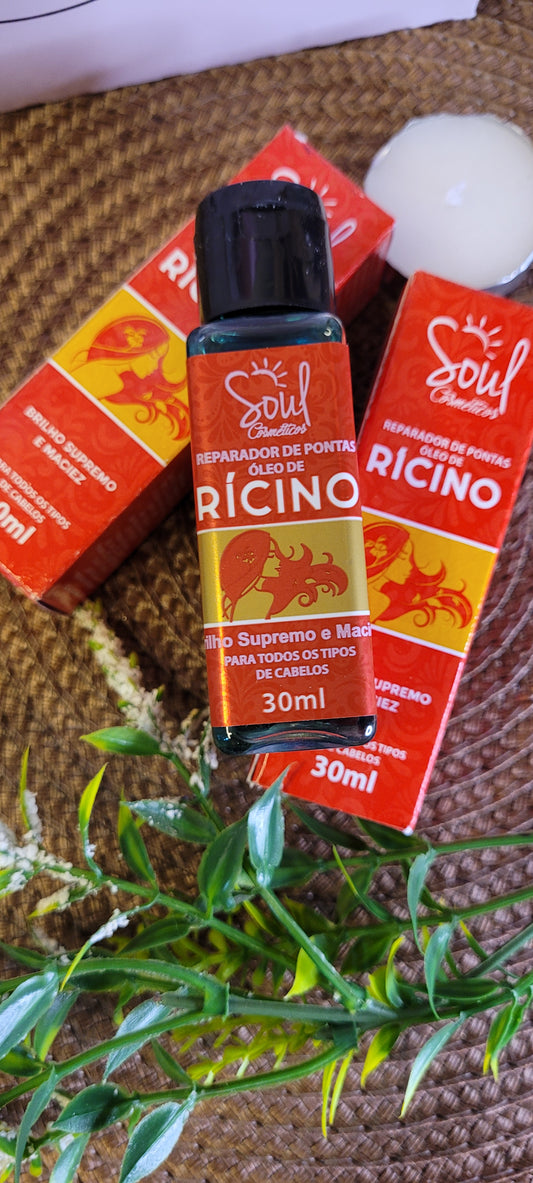 Reparador de cabello oleo de ricino 30 ml